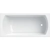 Kép 1/5 - Geberit Perfect egyenes akril kád 160x75 cm lábkészlettel, fényes fehér 554.072.01.1