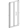 Kép 3/5 - Geberit Geo összecsukható ajtó 80x190, átlátszó üveggel, Reflex bevonat, ezüst profillal 560.116.00.2