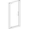 Kép 4/6 - Geberit Geo nyílóajtó 90x190 cm, átlátszó üveggel, Reflex bevonattal, ezüst profillal 560.125.00.2