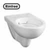 Kép 1/3 - Geberit Selnova Pro Fali Wc ovális, Rimfree, perem nélkül 500.265.01.1 (500265011)