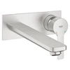 Kép 1/2 - Grohe Lineare egykaros fali mosdócsaptelep L-méret, supersteel 23444 DC1 (23444DC1)