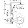 Kép 2/2 - Grohe Euphoria XXL System 310 zuhanyrendszer termosztátos csapteleppel 26384 000 (26384000)