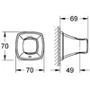 Kép 2/2 - Grohe Grandera kézizuhany tartó 27969 000 (27969000)