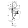 Kép 2/2 - Grohe Minta Touch egykaros mosogató csaptelep kihúzható zuhannyal, króm 31358002