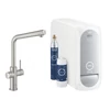 Kép 1/3 - Grohe Blue Home L-kifolyóval, supersteel 31454DC1 (31454DC0 utódja)