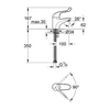 Kép 2/2 - Grohe Euroeco Special egykaros orvosi csaptelep 32789 000 (32789000)