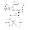 Kép 2/2 - Grohe Euroeco Speciál egykaros orvosi csaptelep 32793 000 (32793000)