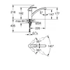 Kép 2/2 - Grohe Eurosmart egykaros mosogatócsaptelep 33281 DC2 (33281DC2)