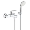 Kép 1/2 - Grohe Eurosmart kádcsaptelep zuhanyszettel 3330220A