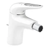 Kép 1/2 - Grohe Eurostyle (2015) egykaros bide csaptelep leeresztővel, fehér, S méret 33565LS3