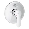 Kép 1/2 - Grohe Eurostyle Cosmopolitan egykaros kádcsaptelep falon belüli testtel, 1/2" 33637 002 (33637002)