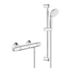 Kép 1/2 - Grohe Grohtherm 1000 termosztátos zuhanycsaptelep zuhanyszettel 34151004