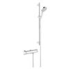 Kép 1/2 - Grohe Grohtherm 2000 Cosmopolitan termosztátos zuhanycsaptelep zuhanyszettel 34482 001 (34482001)