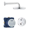 Kép 1/3 - Grohe Grohtherm Tempesta 210 falsík alatti zuhanyszett 34726000