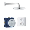 Kép 1/2 - Grohe Grohtherm Tempesta 210 falsík alatti zuhanyszett 34728000