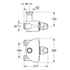 Kép 2/2 - Grohe Grohtherm XL termosztátos keverőszelep, 5/4" 35087 000 (35087000)