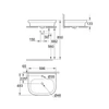 Kép 2/5 - Grohe Euro Ceramic 60x48 cm mosdó pultra 39337000