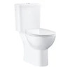 Kép 1/2 - Grohe Bau Ceramic  hátsó kifolyású monoblokkos wc komplett szett 39347000