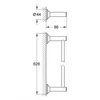 Kép 2/2 - Grohe Essentials Authentic törölköző tartó 40653 001 (40653001)