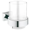 Kép 1/2 - Grohe Essentials Cube pohár konzollal 40755 001 (40755001)