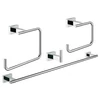 Kép 1/2 - Grohe Essentials Cube 4 in 1 fürdőszobai kiegészítő szett 40778 001 (40778001)