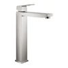 Kép 1/2 - GROHE Eurocube egykaros mosdócsaptelep XL-es méret, matt szuperacél 23406DC0