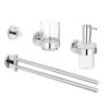 Kép 1/2 - Grohe Essentials Mester fürdőszobai kiegészítő készlet 4 az 1-ben 40846001