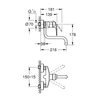 Kép 2/4 - Grohe Eurosmart Egykaros mosogatócsap 1/2″ króm 31391003