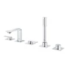 Kép 3/4 - Grohe Allure 5-lyukas, kádkombináció króm 25221001