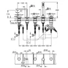 Kép 4/4 - Grohe Allure 5-lyukas, kádkombináció  brushed cool sunris 25221GN1