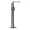 Kép 1/5 - Grohe Allure Egykaros kádtöltő csaptelep 1/2″, padlóra szerelhető hard graphite 25222A01