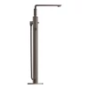 Kép 2/5 - Grohe Allure Egykaros kádtöltő csaptelep 1/2″, padlóra szerelhető hard graphite 25222A01