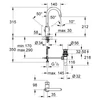 Kép 2/2 - Grohe BauClassic Egykaros mosdócsaptelep 1/2″ 23095000