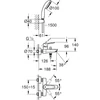 Kép 3/3 - Grohe Start Egykaros kádcsaptelep 1/2″ 23413002