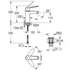 Kép 4/4 - Grohe Eurosmart Egykaros mosdócsaptelep 1/2″ M-es méret 23981003