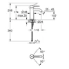 Kép 4/4 - Grohe Essence Egykaros mosdócsaptelep 1/2″ S-es méret 24172001