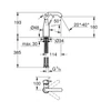 Kép 4/4 - Grohe Essence Egykaros mosdócsaptelep 1/2″ M-es méret 24176KF1