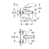 Kép 4/4 - Grohe Start Egykaros kádcsaptelep 1/2″ 24206002