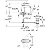Kép 3/3 - Grohe Allure Brilliant Egykaros bidécsaptelep 1/2″ 24347000