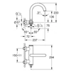 Kép 3/3 - Grohe Atrio Egykaros kádcsaptelep 1/2″ 24367000