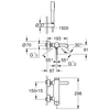 Kép 2/2 - Grohe Essence Egykaros kádcsaptelep 1/2″ 25249001