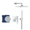 Kép 2/4 - Grohe Eurocube Rejtett zuhanyrendszer Tempesta 250 Cube-val 25289000