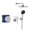 Kép 2/4 - Grohe Start Edge Rejtett zuhanyrendszer Vitalio Start 250 fejzuhannyal 25293000