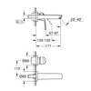 Kép 4/4 - Grohe Eurosmart 2-lyukas mosdócsaptelep S-es méret 29337003