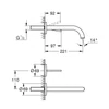 Kép 3/3 - Grohe Atrio Kétlyukas mosdócsaptelep, joystick-os vezérléssel 29406000