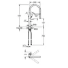 Kép 3/3 - Grohe Essence Egykaros mosogatócsap 1/2″ 30503DC0