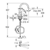 Kép 5/5 - Grohe BauCurve Egykaros mosogatócsap 1/2″ 30547000