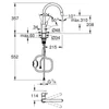 Kép 5/5 - Grohe Start Curve Egykaros mosogatócsap 1/2″ 30562000