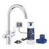 Kép 1/2 - GROHE Blue Pure BauCurve Kezdőszett S-es méretű filterrel 30581000