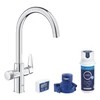 Kép 1/2 - GROHE Blue Pure StartCurve Kezdőkészlet aktív-szénszűrővel 30593000